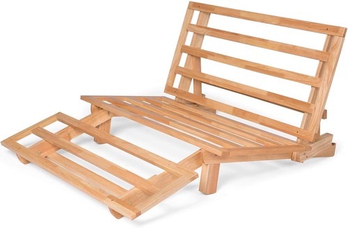 Tri fold wood futon - tri-fold,